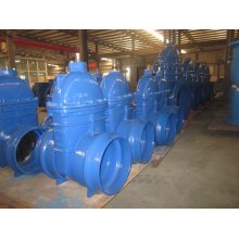 Socket End Resilient Gate Valve, for PVC Pipe, Non-Rising Stem, Ductile Iron