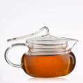 Clear Pyrex glass tea sets with teapot chinese tea kettle Design to prevent the lid from falling off