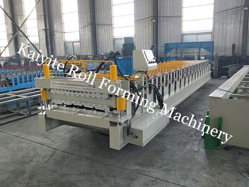 double layer roof forming machine