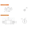 300A500V DC Fuses For EV Charger ESS Solar