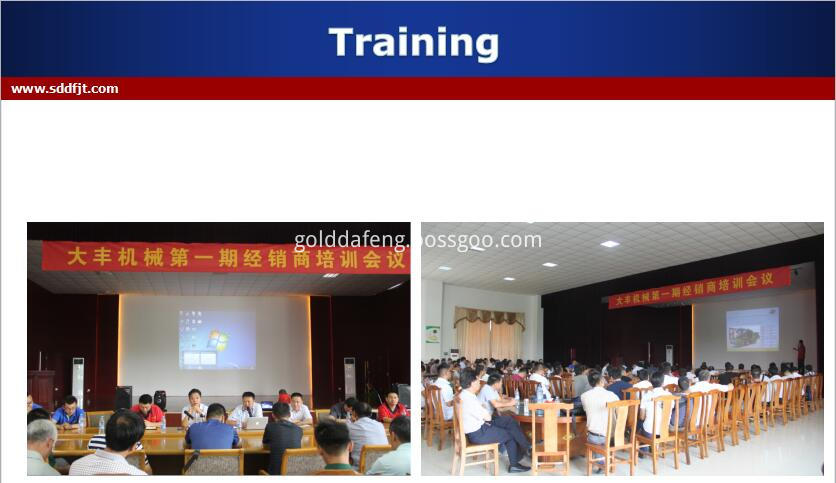 Price of automatic unloading grain rice harvester -Training