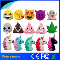 New Arrivals Small Face Power Bank Cartoon PVC Chargeur de téléphone portable