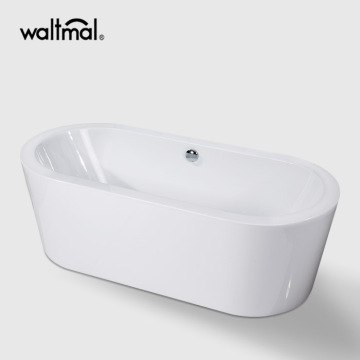 59 ", 66" 71 "Cupc Seamless Oval Floor Standing Bath