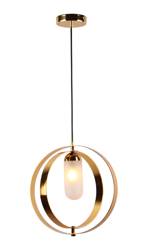 Iron Chandelier Gold