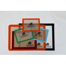 custom silicone baking mat, non-stick, easy cleaning, heat resistant.