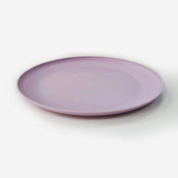 Plastik -Servierplatte runde Platte