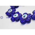 Flower-shaped evil eye beads Cheap wholesale