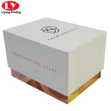 Подарочная коробка с изготовлением марок розовой фольги для аксессуаров питания