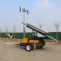 Simple mobile Solar Lighting Tower