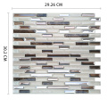 Smart self-adhesive peel and stick subway tile