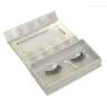 Book shaped eyelashes Makeup packaging Paper PVC window