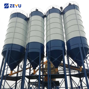 New design 50T cement silo for concrete plant