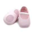 Sapatos de bebê vestido infantil rosa sapatos de menina