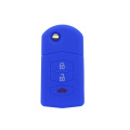 Hot silicone selling car key case for Mazda