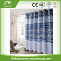 Waterproof Black PVC Shower Curtains In European Style