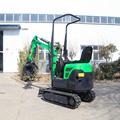 1ton Kubota engine micro bagger crawler small digger