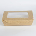 Kraft Food Packaging Paper Box With Window