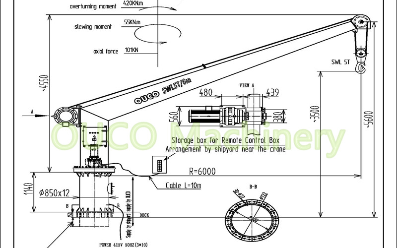 5T6M CRANE GA