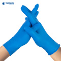 Examen moyen gants en caoutchouc gratuit en latex nitrile