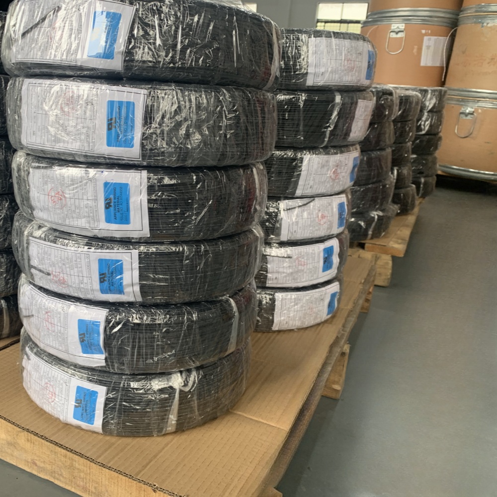 XLPE wire AWM3321 18# BLACK XLPE wire AWM3321 18# BLACK