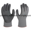 Нейлон трикотажные перчатки работы с Сэнди нитриловые погружения (N1558)
