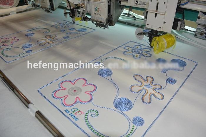 coiling embroidery machine