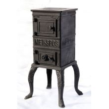 Square Cast Iron Stove Fireplace