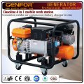 GF10-Gawa Gasoline 4 in 1 Machine for Battery Charger, Welder, Generator, Air Compressor.