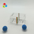 Disposable clear PET plastic folding box