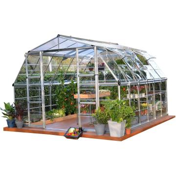 Garda Greenhouse com Base de Alumínio Supplies PC painéis