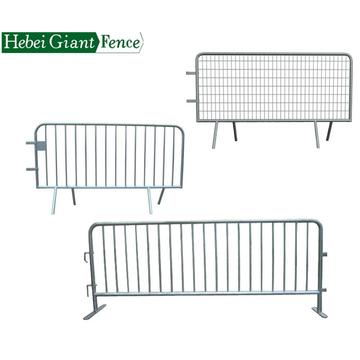 Safety Traffic Barrier Galvanized Crowd Control Barrier