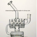 New Design 20cm Glass Water Pipe Smoking Pipe Oil Rig Vaper Rig Manufacturer Wholesale