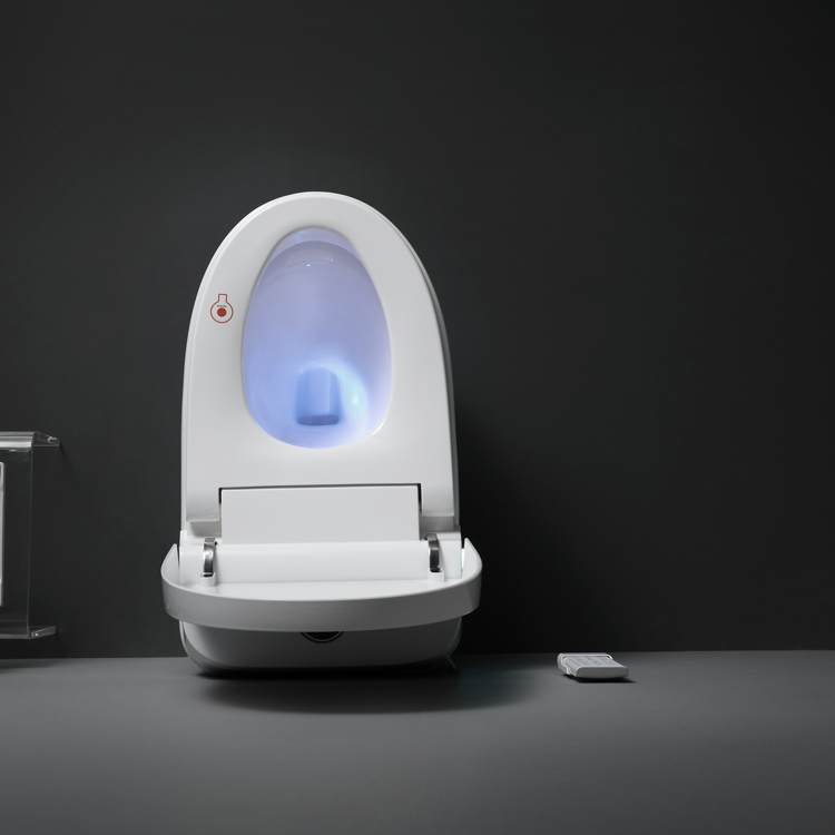 Sinking Water Tank Automatic Smart Toilet With Bidet