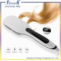 2016 New Brand2016 Hot Sale 2 in 1 Ionic Brush Hair Straightener Comb Come with LCD Display