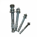 Wedge Anchor Plated Heavy Duty Fastener for Concrete