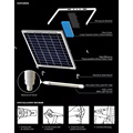 IP65 Solar -LED -Röhrchen -Lichtherstellung zum Verkauf