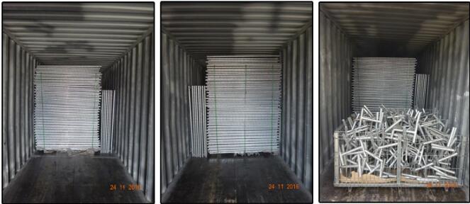 Chain Link Temporary Fence packing