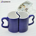 sublimation color changing couple coffee mug wholsales