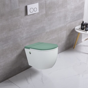 Idujeramiento coreano Bidet European Round Round Wolesales Ceramic sin tanque inodoro sin tanque