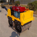 Mount type double drum steel tire road roller