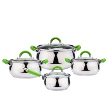 Apple Shape Induction Cooking Pot Cookware Set