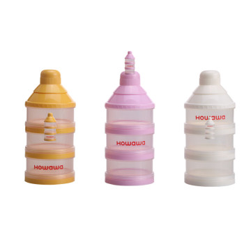 Three Layer Milk Powder Container BPA Free Dispenser