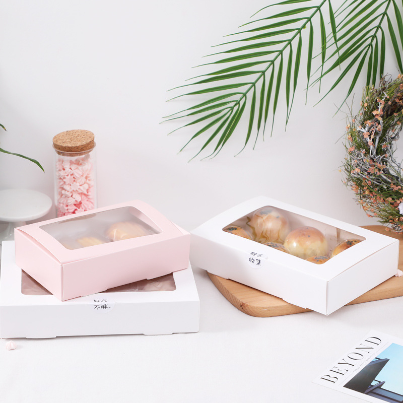 egg yolk shortcake box with window1 egg yolk shortcake box with window1