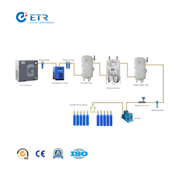 Hospital Medical Oxygen Machine for Cylinder Filling