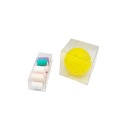 Kundenspezifische Logo Cube Gift Clear PVC-Kunststoffkasten