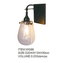 Graceful Glass Wall Lamp with CE & UL (WG66)