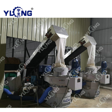 5-7 T/H wood pellet line production