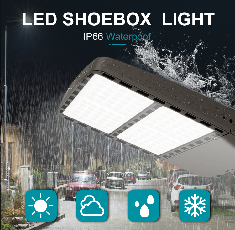 LED Shoebox Area Light Parking Lot Lighting - 1 _ 01