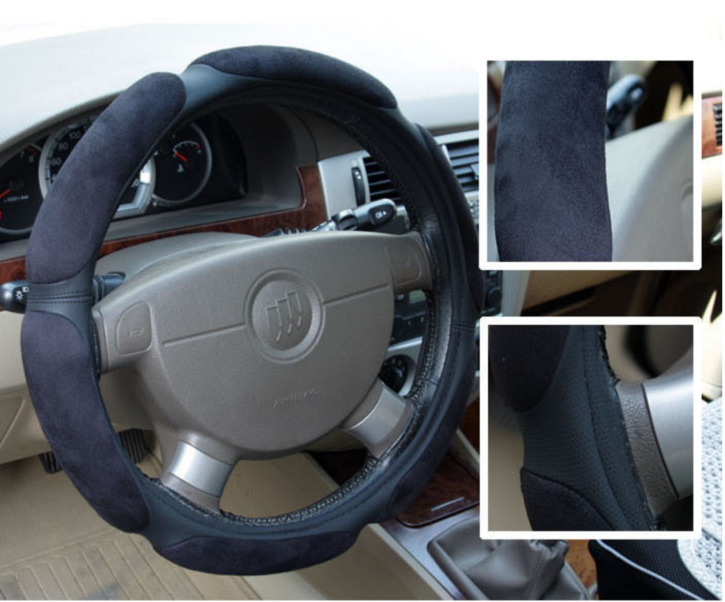 suede steering wheel cover