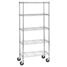 Chrome Plated Storage 6 Layer Wire Shelf